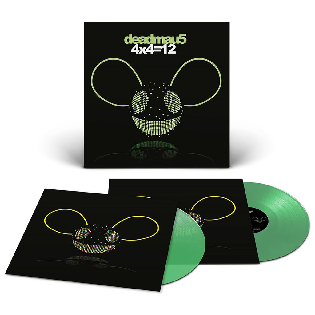 DEADMAU5 - 4x4=12 (2024 Reissue) - 2LP - Transparent Green Vinyl