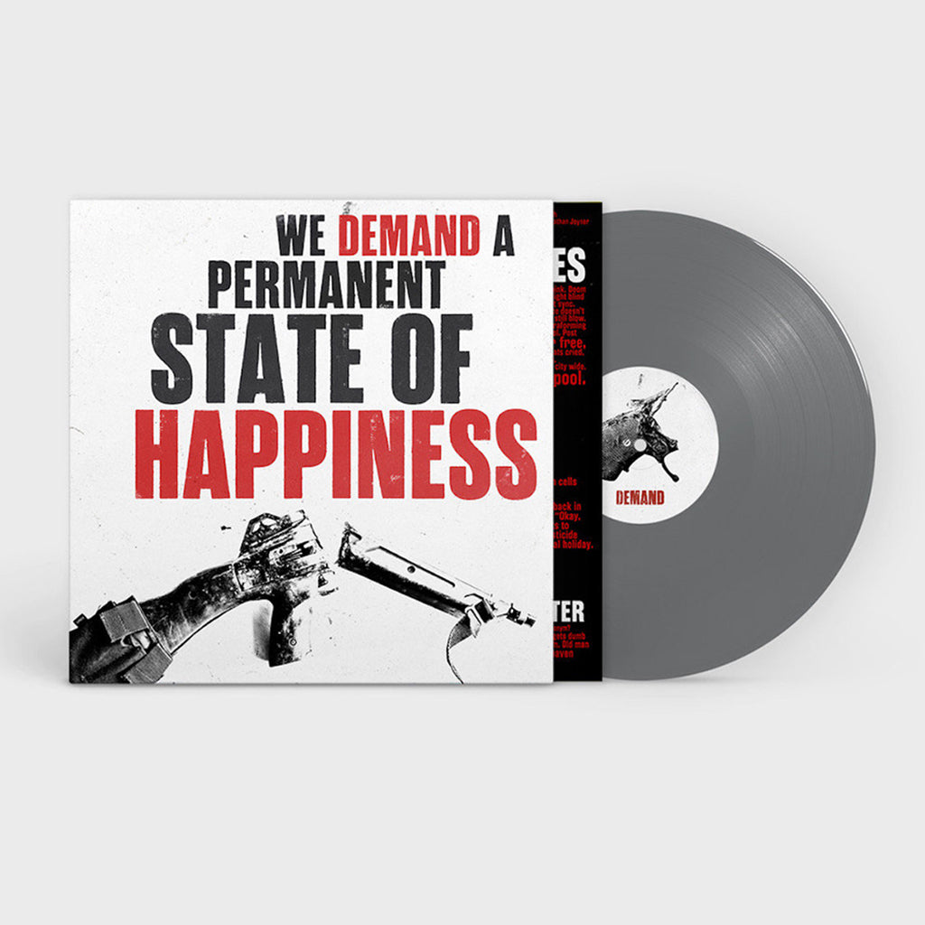 DEAF CLUB - We Demand A Permanent State Of Happiness - LP - 'Loose Screw Grey' Colour Vinyl [SEP 19]