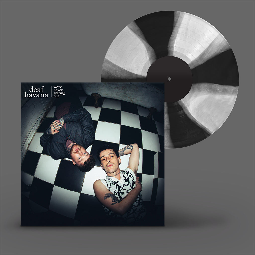 DEAF HAVANA - We're Never Getting Out - LP - Black & White Cornetto Colour Vinyl [OCT 3]