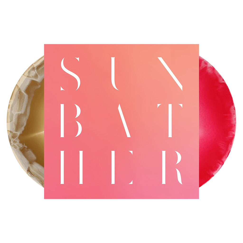 DEAFHEAVEN - Sunbather: 10th Anniversary - 2LP (45RPM) - Bone Colour with Gold and Pink / Red Swirl Vinyl