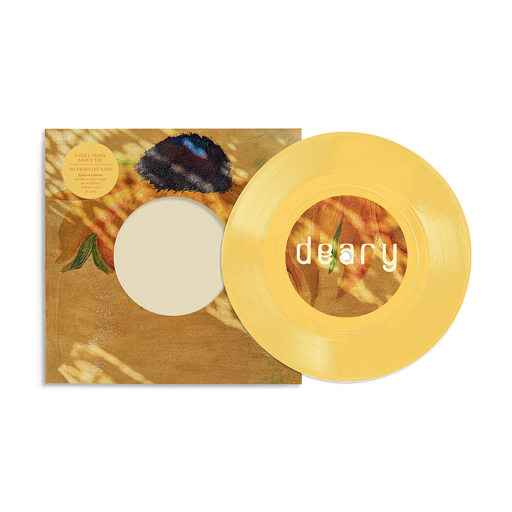 DEARY - I Still Think About You b/w No Ordinary Love - 7'' - Sunflower Yellow Colour Vinyl