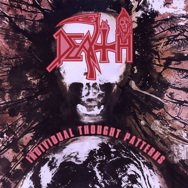 DEATH - Individual Thought Patterns (2024 Repress) - LP - Deluxe Hot Pink, Bone White & Red Tri Colour Merge with Splatter Vinyl
