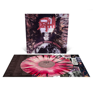 DEATH - Individual Thought Patterns (2024 Repress) - LP - Deluxe Hot Pink, Bone White & Red Tri Colour Merge with Splatter Vinyl