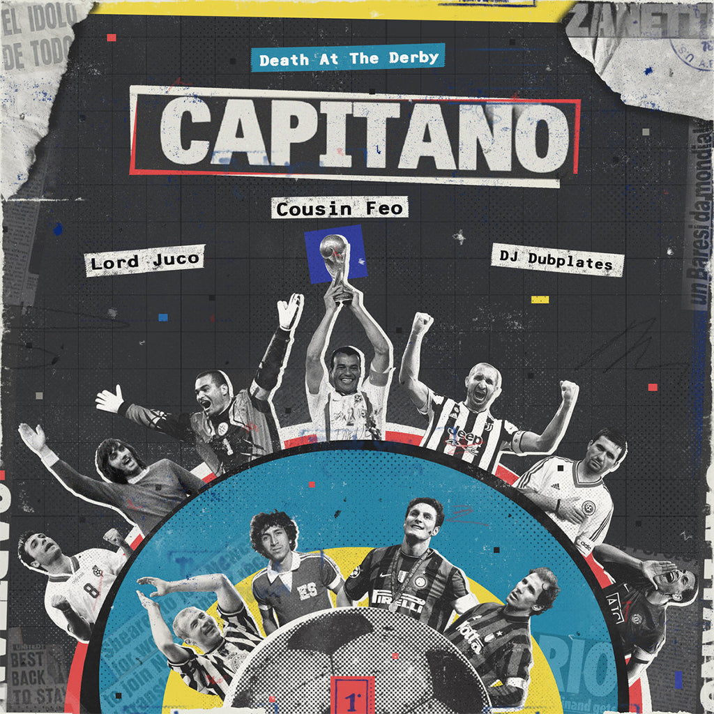 DEATH AT THE DERBY - Capitano (Repress) - LP - Blue Vinyl [APR 17]