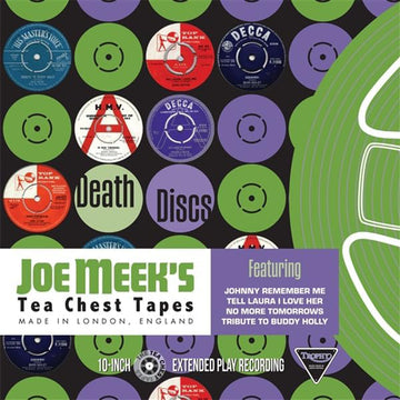 VARIOUS - Death Discs - Joe Meek's Tea Chest Tapes - 10'' EP - Vinyl [MAY 2]