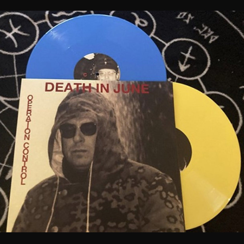 DEATH IN JUNE - Operation Control - 2LP - Opaque Yellow & Light Blue Vinyl [SEP 29]