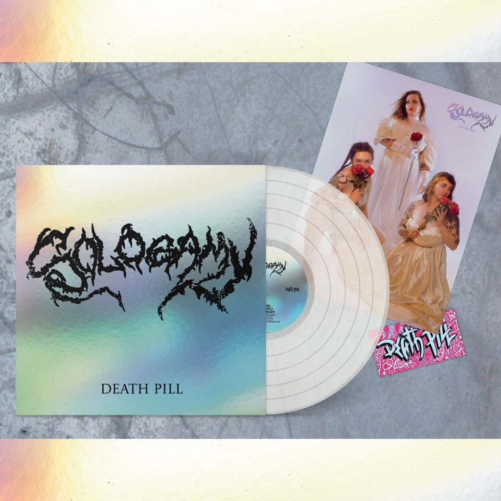 DEATH PILL - Sologamy (with A4 Poster) - LP - Frosted Transparent Vinyl [JUN 20]