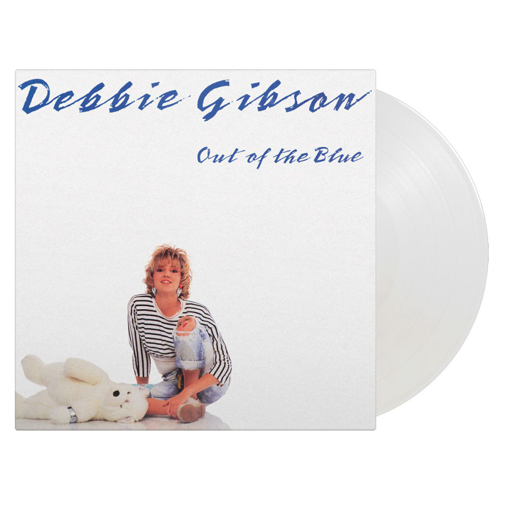 DEBBIE GIBSON - Out Of The Blue (2023 Reissue with Lyrics Insert) - LP - 180g White Vinyl