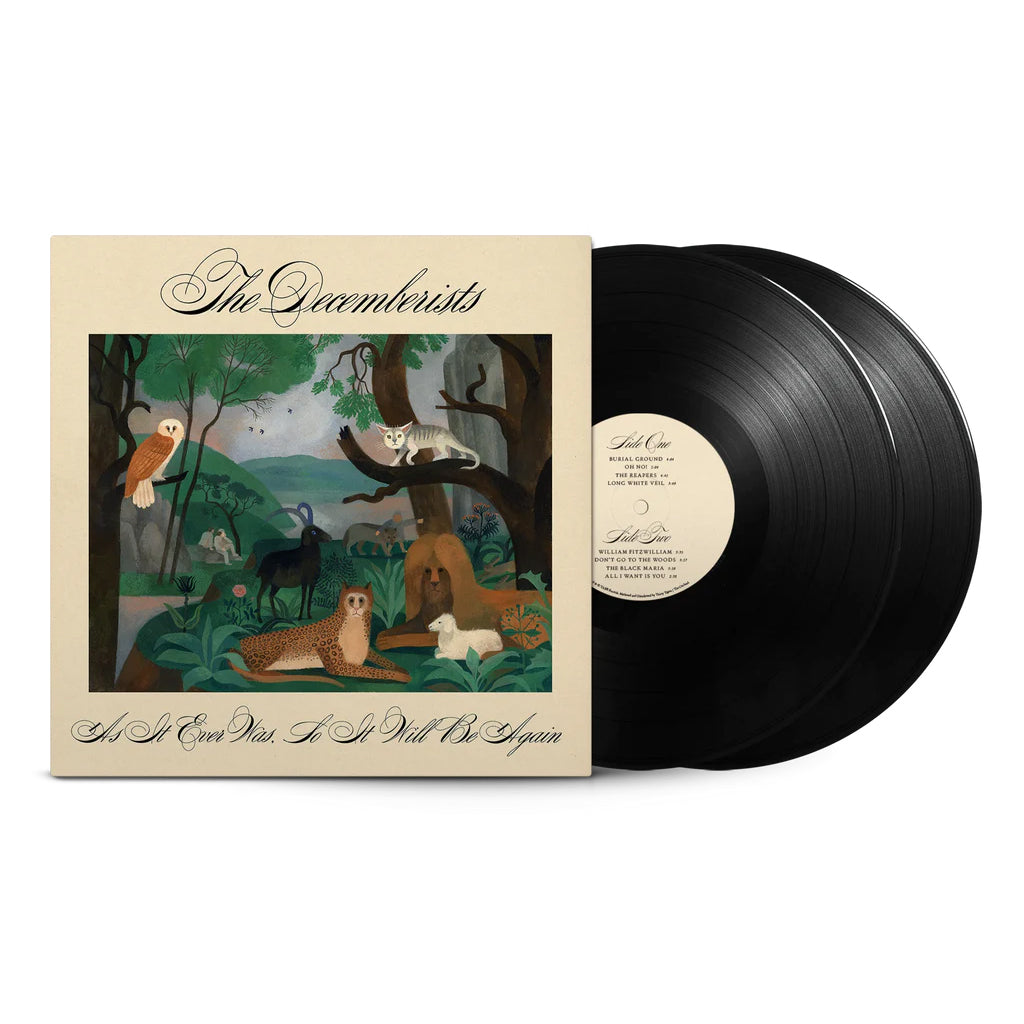 THE DECEMBERISTS - As It Ever Was, So It Will Be Again (with 8-page Lyric Book) - 2LP - Black Vinyl