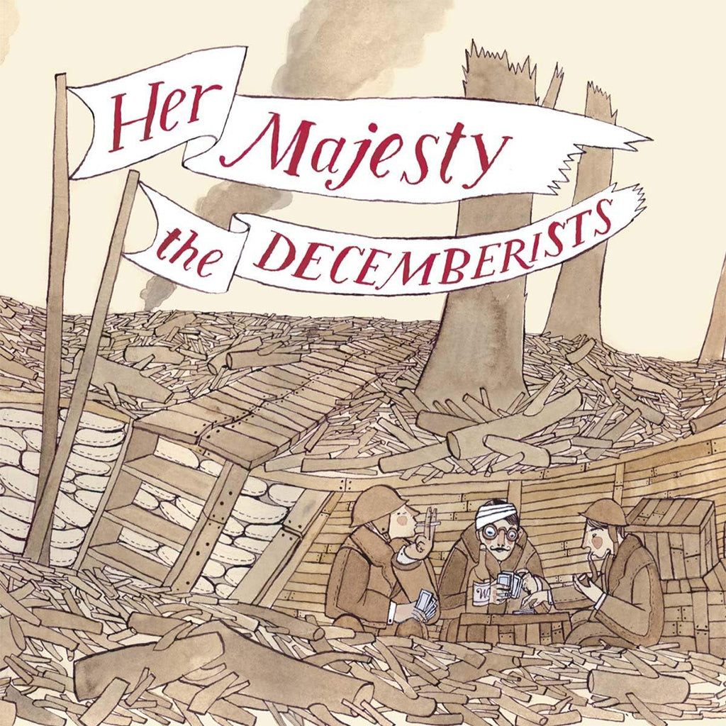 THE DECEMBERISTS - Her Majesty (2024 Reissue with Poster) - LP - Peach Vinyl