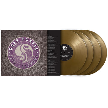 DEEP PURPLE - Greatest Hits (Reissue) - 4LP - Deluxe 180g Gold Colour Vinyl Box Set [JAN 16]