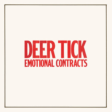 DEER TICK - Emotional Contracts (Wide Version) - LP - Opaque Red Vinyl [JUN 16]