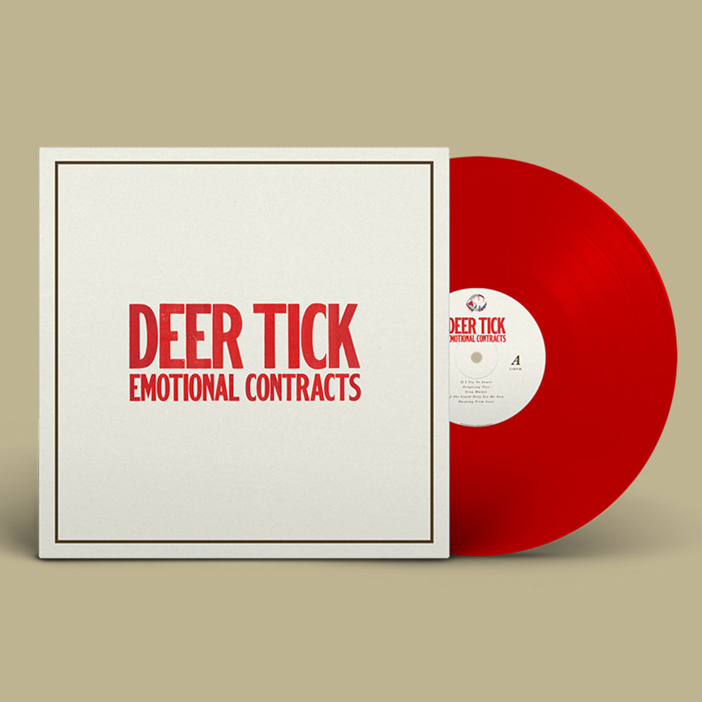 DEER TICK - Emotional Contracts (Wide Version) - LP - Opaque Red Vinyl [JUN 16]