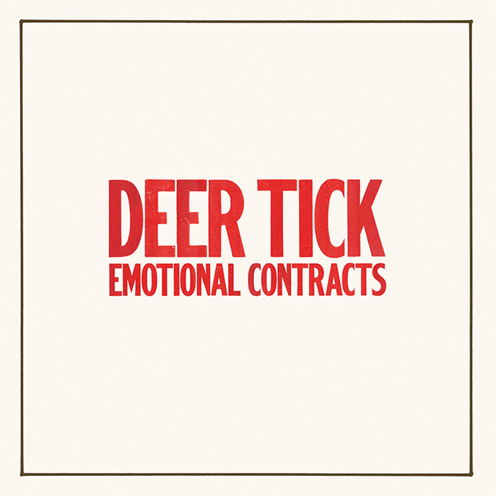 DEER TICK - Emotional Contracts (Wide Version) - LP - Opaque Red Vinyl [JUN 16]