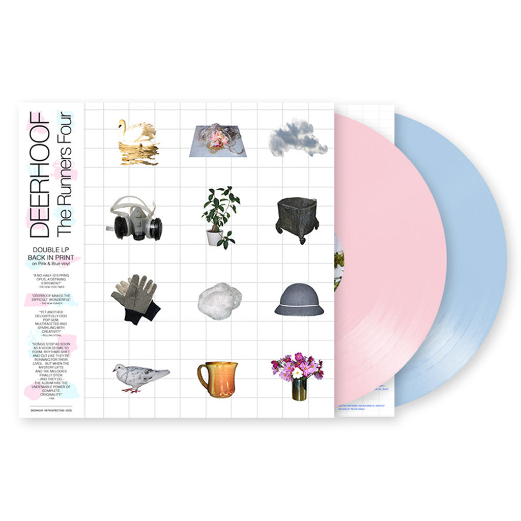 DEERHOOF - The Runners Four (2023 Reissue) - 2LP - Pink & Blue Vinyl