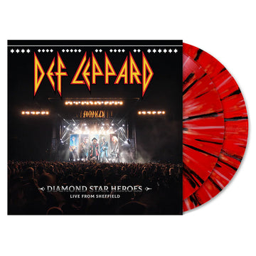 DEF LEPPARD - Diamond Star Heroes: Live from Sheffield - 2LP - Black, Red and White Splatter Vinyl [NOV 21]