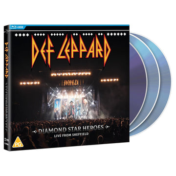 DEF LEPPARD - Diamond Star Heroes: Live from Sheffield (Deluxe Edition) - Blu-ray + 2CD Set [NOV 21]