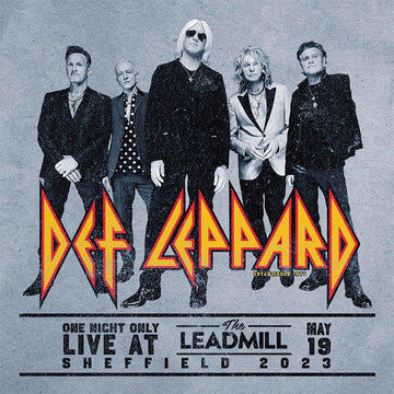 DEF LEPPARD - One Night Only Live At The Leadmill Sheffield May 19, 2023 - 2LP - Black Vinyl