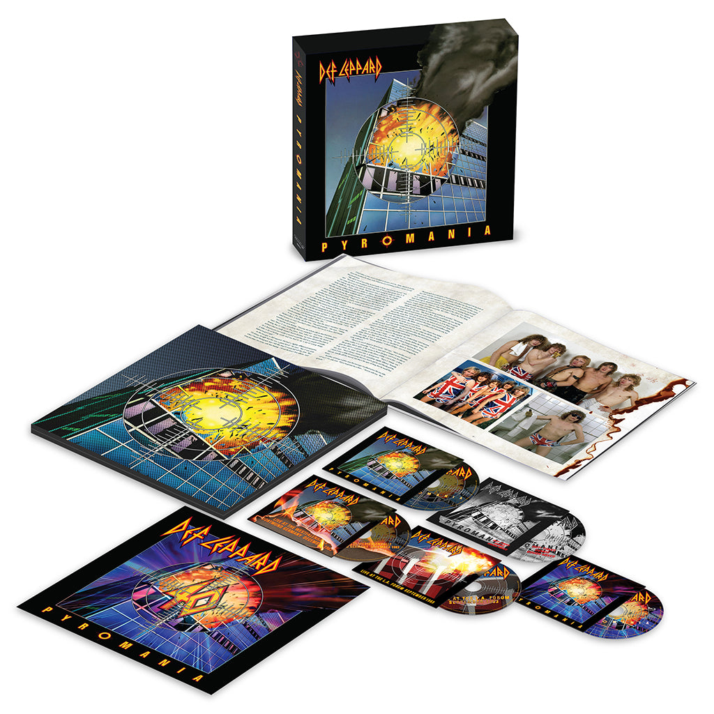 DEF LEPPARD - Pyromania (40th Anniversary Super Deluxe Edition) - 4CD and Blu-ray - Box Set [APR 26]