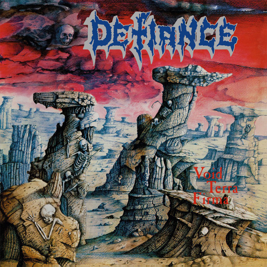 DEFIANCE - Void Terra Firma (2023 Reissue) - LP - 180g Red & Black Marble Vinyl