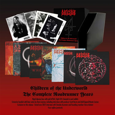 DEICIDE - Children Of The Underworld: The Complete Roadrunner Years (w/ 4 Replica Postcards) - 8CD Box Set [AUG 22]
