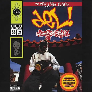 DEL THE FUNKY HOMOSAPIEN - No Need For Alarm (30th Anniversary Edition) - 2LP - Yellow Highlighter & Tangerine Swirl Coloured Vinyl