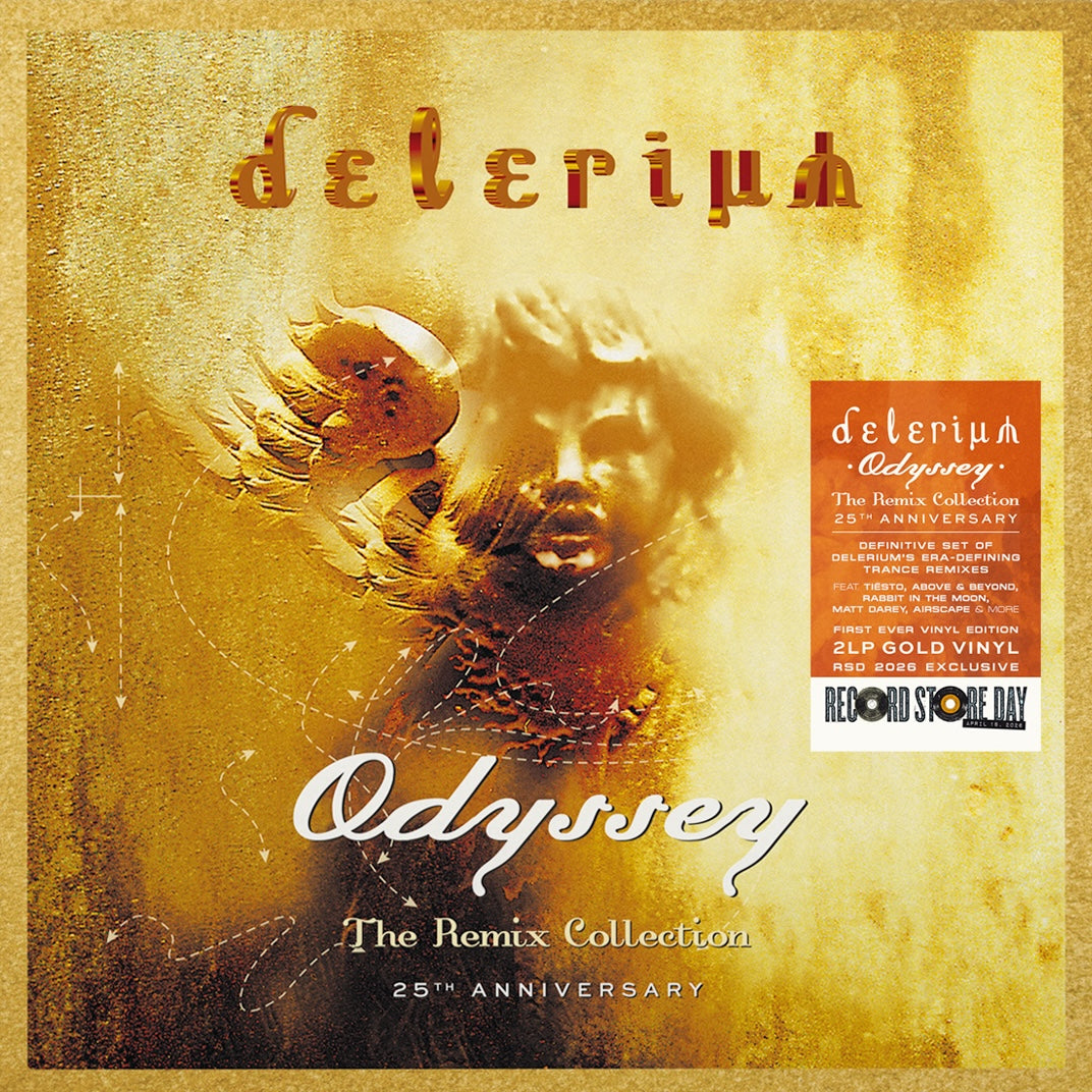 Delerium - Odyssey: The Remix Collection (25th Anniversary Edition) - 2LP - Gold Vinyl  [Record Store Day 2026]
