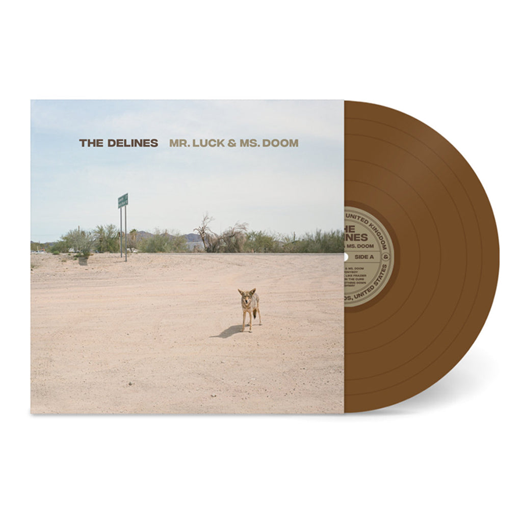 THE DELINES -  Mr Luck & Ms Doom - LP - Brown Vinyl [FEB 14]
