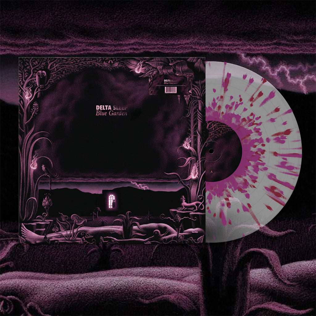 DELTA SLEEP - Blue Garden - LP - Clear with Purple Splatter Vinyl [OCT 4]