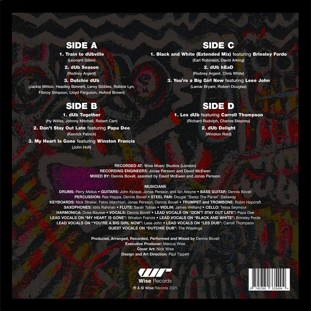 DENNIS BOVELL - Wise Music In Dub - 2LP - Vinyl [JUL 25]