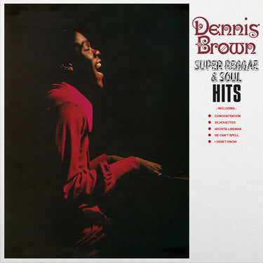 DENNIS BROWN - Super Reggae & Soul Hits (Reissue) - LP - 180g Orange Vinyl