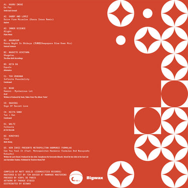 VARIOUS - Denshi Ongaku No Bigaku - The Aesthetics of Japanese Electronic Music Vol. 1 - 2LP - Vinyl