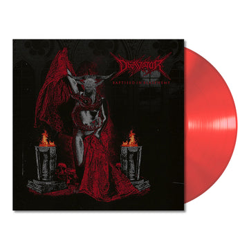 DEVASTATOR - Baptised in Blasphemy (2023 Reissue) - LP - Transparent Red Vinyl [NOV 24]