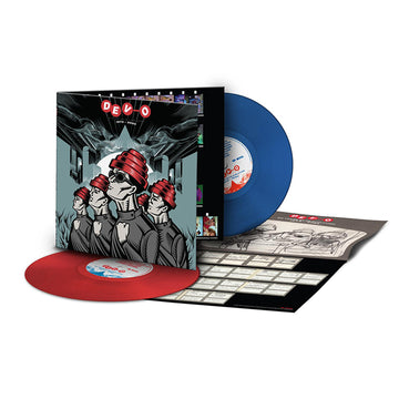 DEVO - 50 Years Of De-Evolution: 1973 – 2023 - 2LP - Red / Blue Vinyl