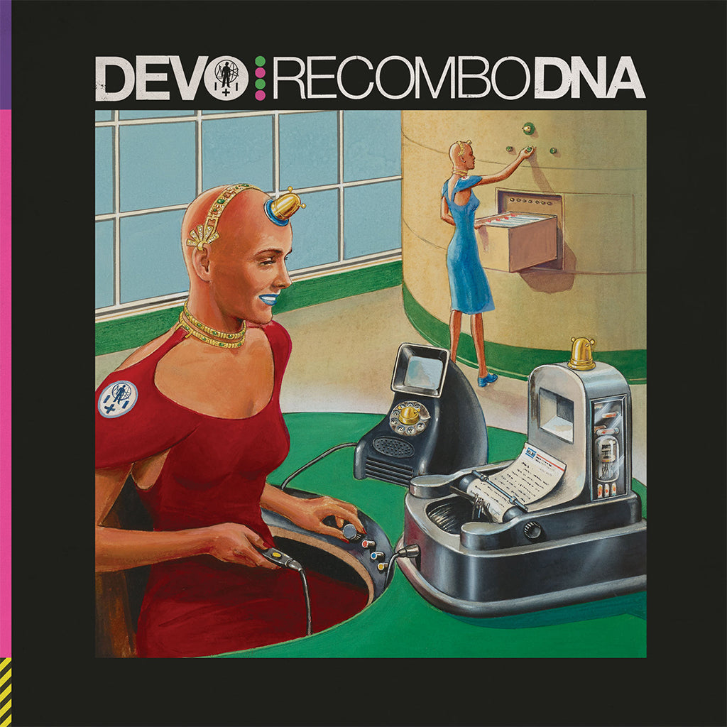 DEVO - Recombo DNA (Deluxe Edition with Poster) - 4LP - Big Mess Colour Vinyl Set plus a mini 3” CD