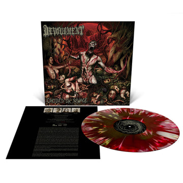 DEVOURMENT - Conceived In Sewage (10th Anniversary) - LP - Tri-Color Merge with Swamp Green, Red and Bone White Splatter Vinyl [NOV 17]
