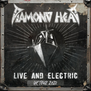 DIAMOND HEAD - Live And Electric (UK Tour 2022) - 2LP - Black Vinyl [JUL 11]