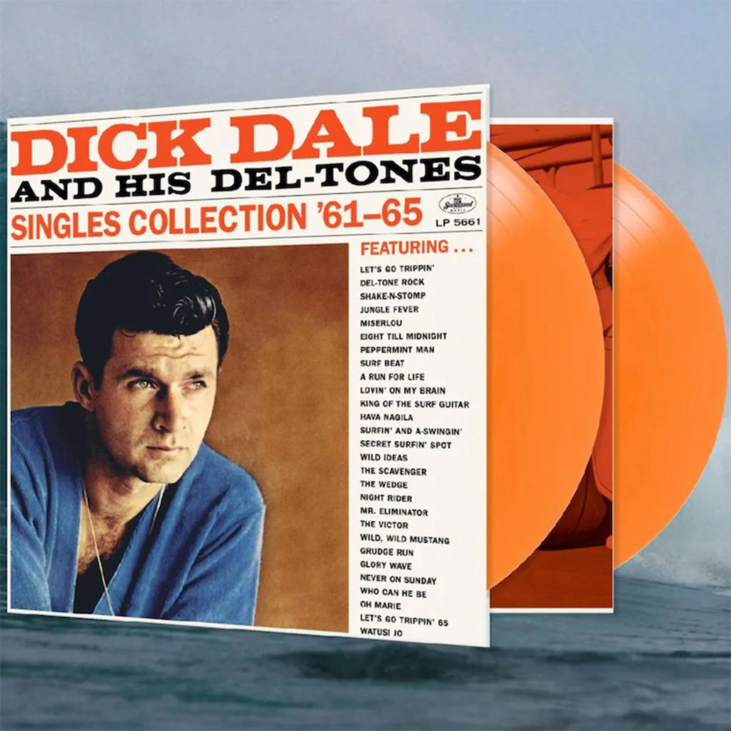 DICK DALE AND HIS DEL-TONES - Singles Collection '61-'65 - 2LP - Orange Vinyl [SEP 8]