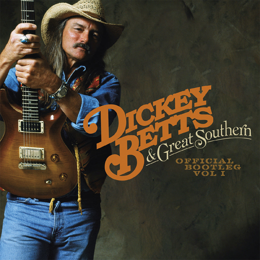 DICKEY BETTS & GREAT SOUTHERN - Official Bootleg Vol. 1 (Reissue) - 2LP - 'Aqua Blue' Opaque Colour Vinyl [SEP 19]
