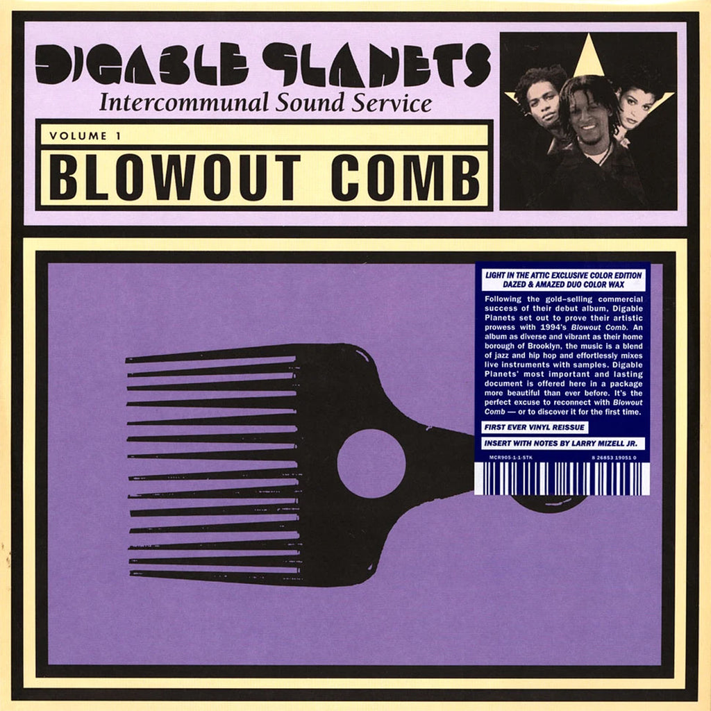 DIGABLE PLANETS - Blowout Comb (30th Anniversary Reissue) - 2LP - Dazed and Amazed Duo Colour Vinyl [NOV 22]