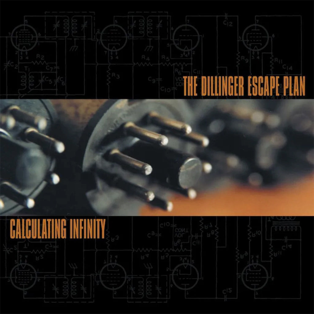 THE DILLINGER ESCAPE PLAN - Calculating Infinity (2023 Reissue) - LP - Clear Orange Vinyl