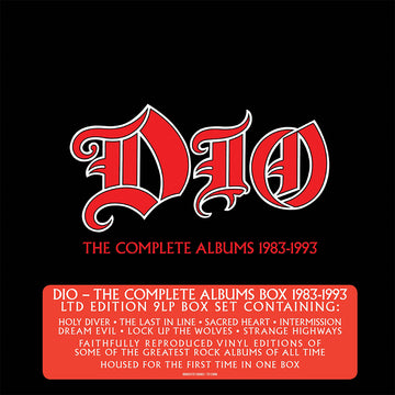 DIO - The Complete Albums Box 1983-1993 - 9LP - Vinyl Box Set