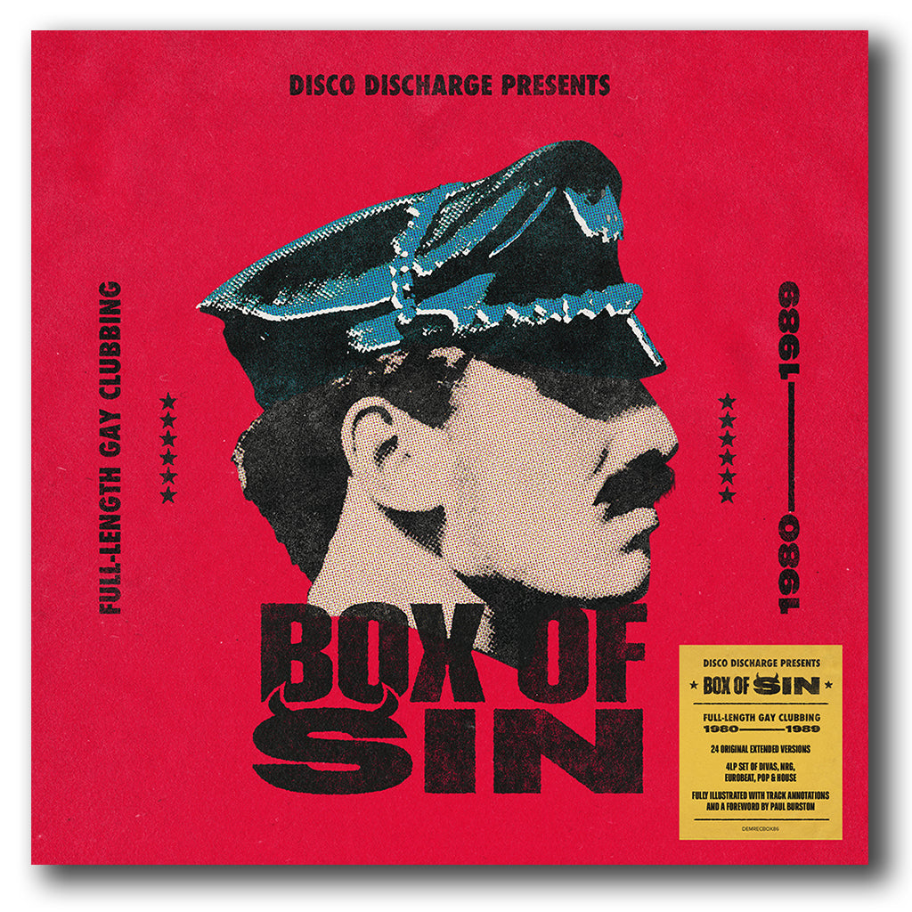 VARIOUS - Disco Discharge Presents Box Of Sin - 4LP - Vinyl Box Set [OCT 13]
