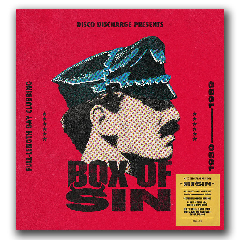VARIOUS - Disco Discharge Presents Box Of Sin - 5CD Box Set