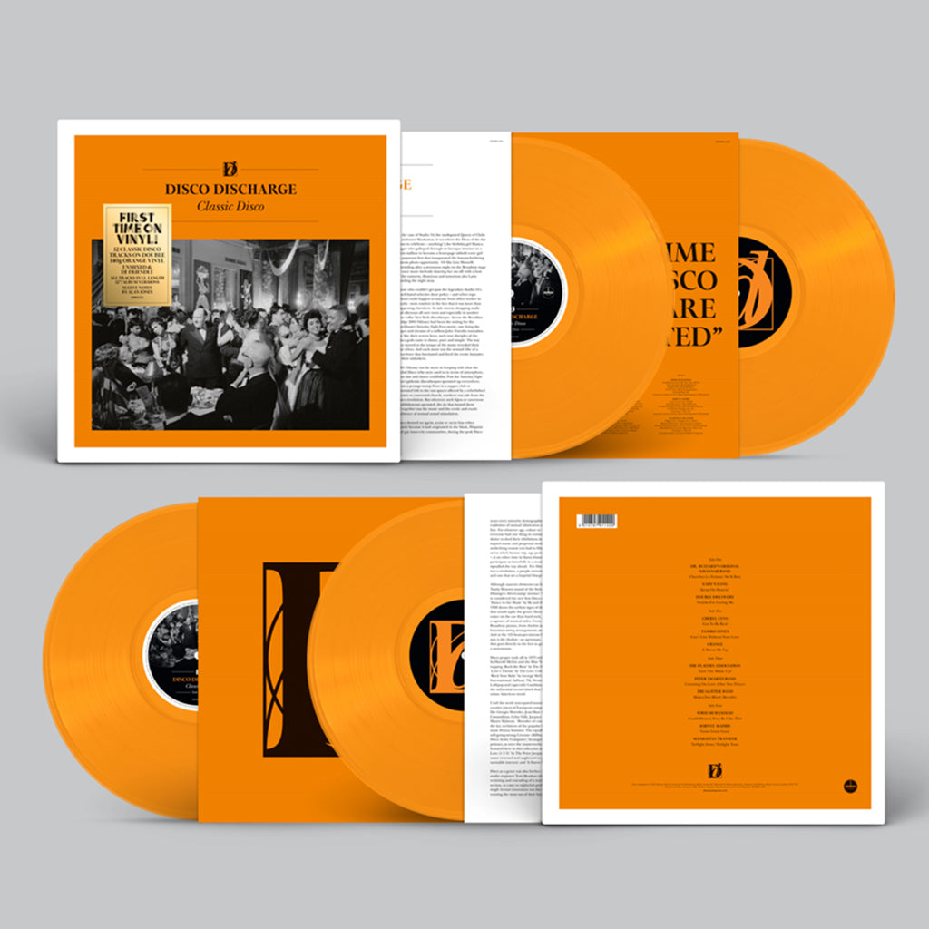 VARIOUS - Disco Discharge: Classic Disco - 2LP - Orange Vinyl [APR 19]