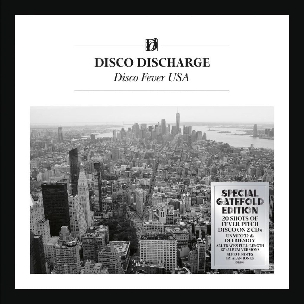 VARIOUS - Disco Discharge: Disco Fever USA (Ummixed) - Deluxe Gatefold 2CD [APR 19]