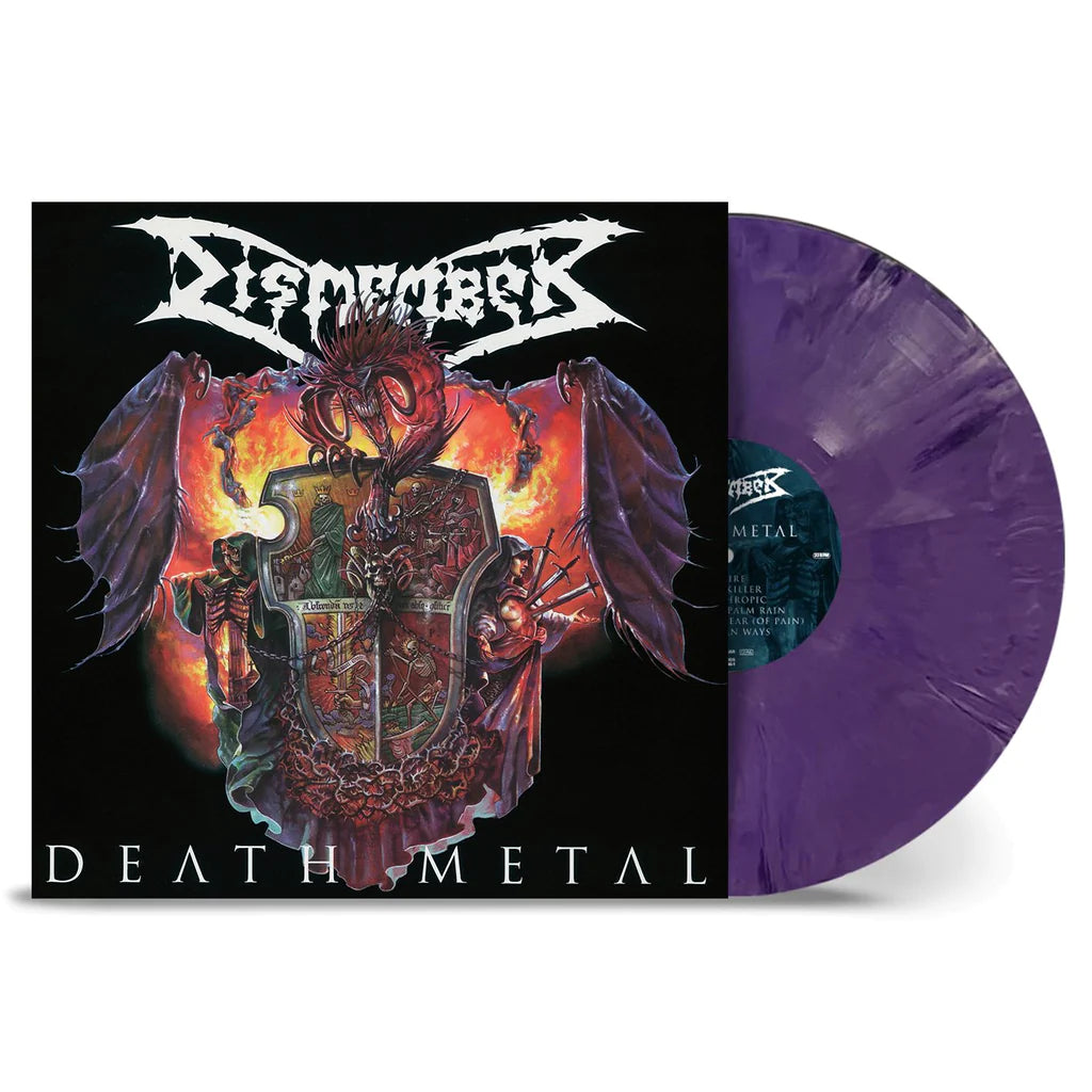DISMEMBER - Death Metal (Remaster 2023)  - LP - Purple Marble Vinyl