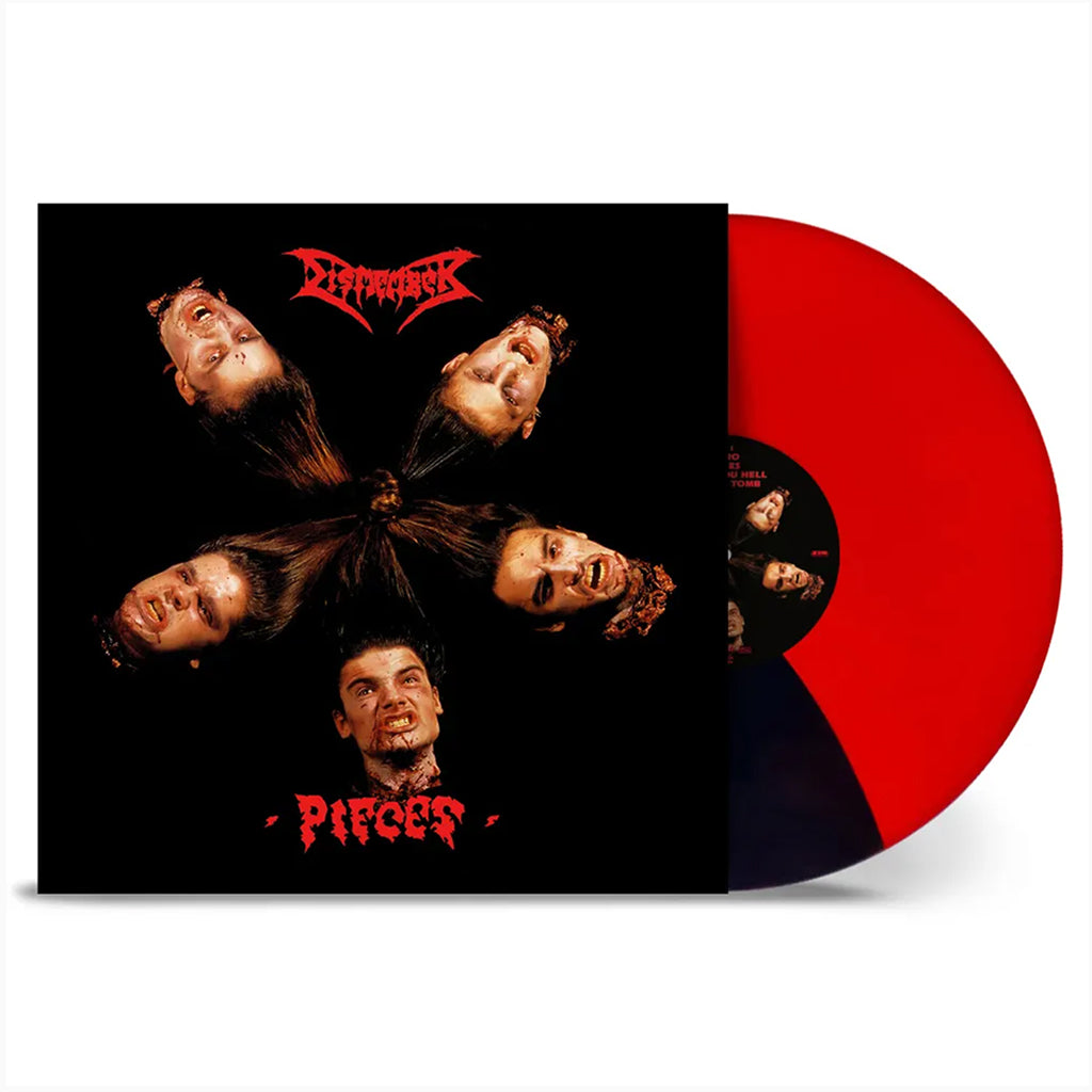 DISMEMBER - Pieces (2023 Reissue) - LP - Red / Black Split Vinyl