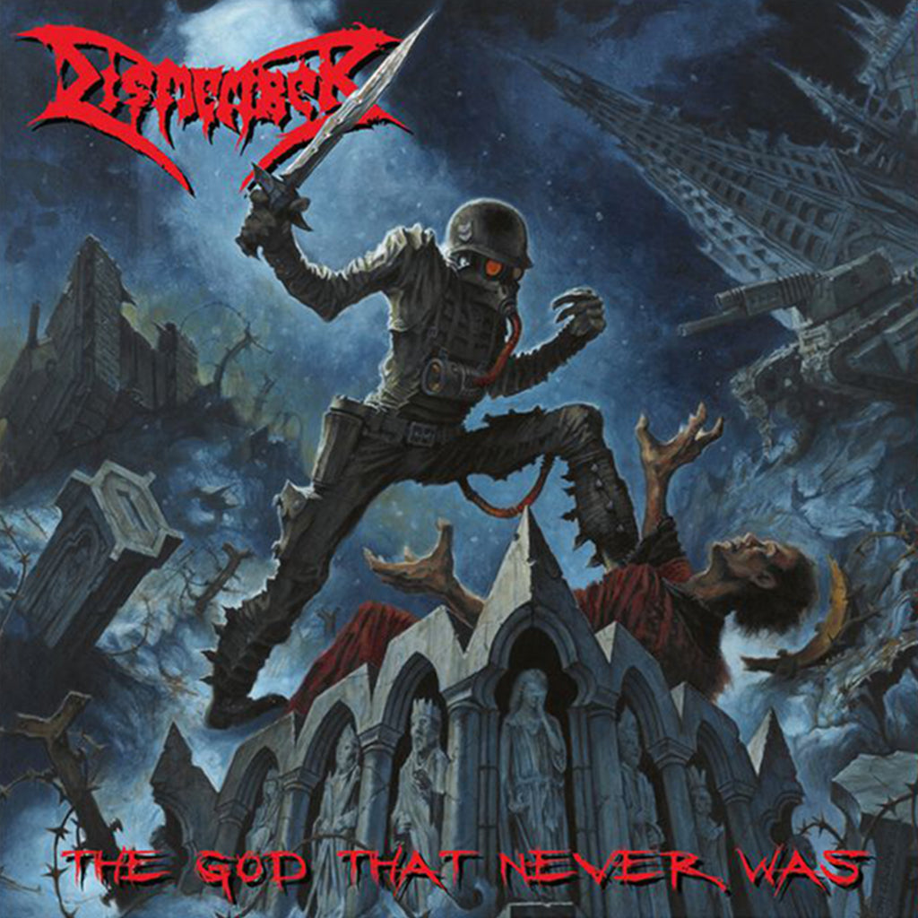 DISMEMBER - The God That Never Was (Repress) - LP - Blue in Red Split Colour Vinyl [OCT 27]