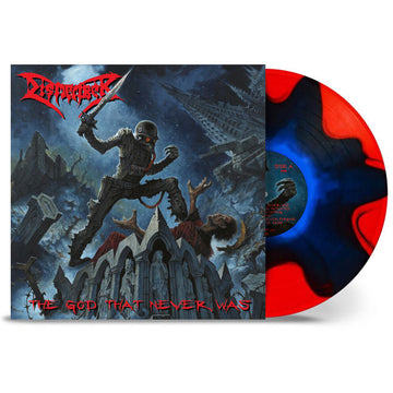 DISMEMBER - The God That Never Was (Repress) - LP - Blue in Red Split Colour Vinyl [OCT 27]